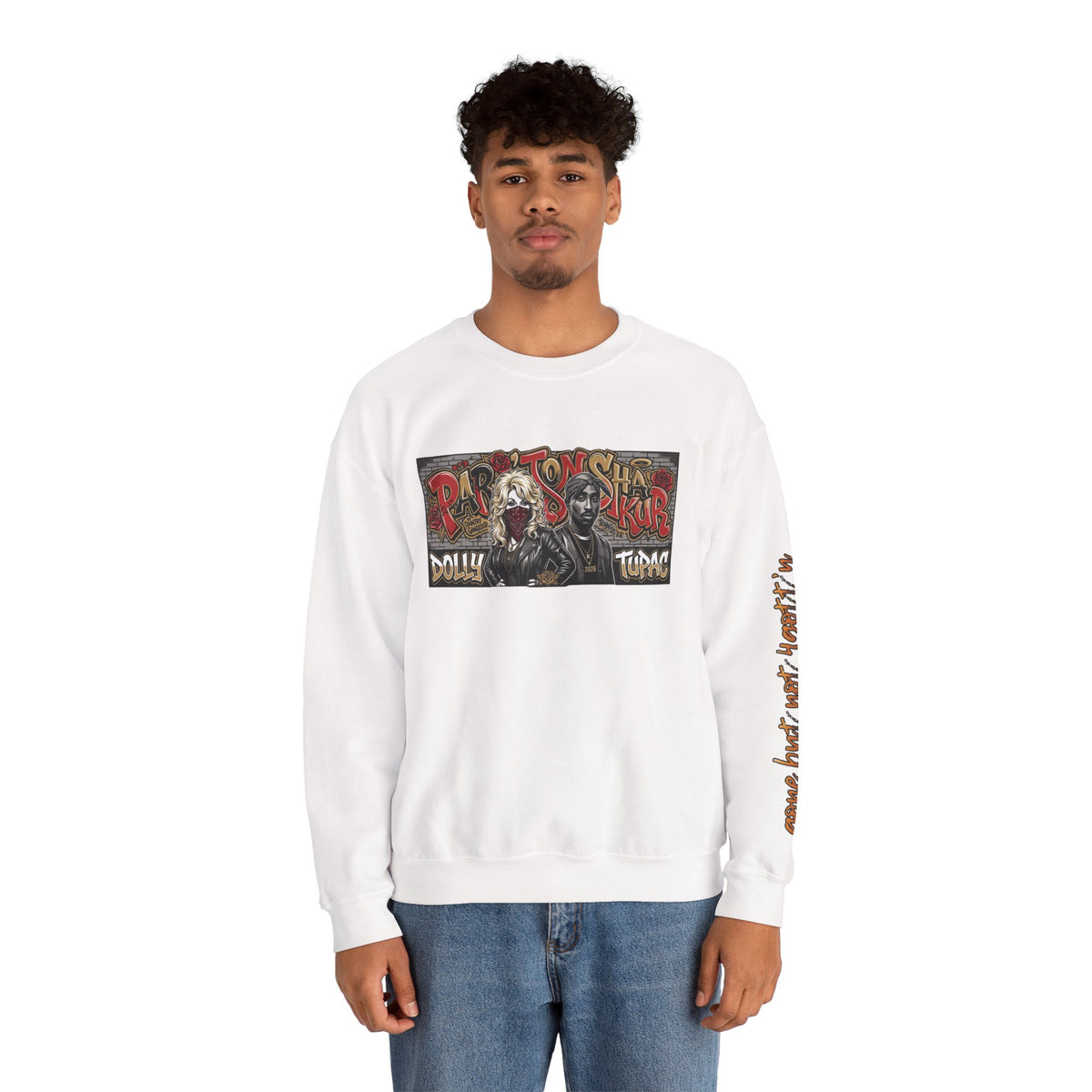 D.P. & T.S. Gangster Graffiti  2026 Tribune Crewneck Sweatshirt