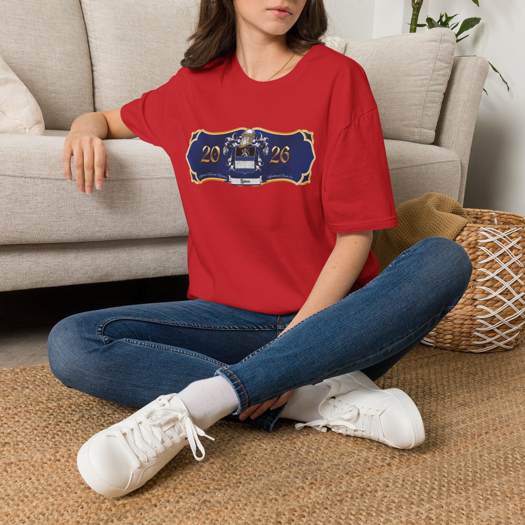 Anders Family Crest T-Shirt Soft Cotton (original)