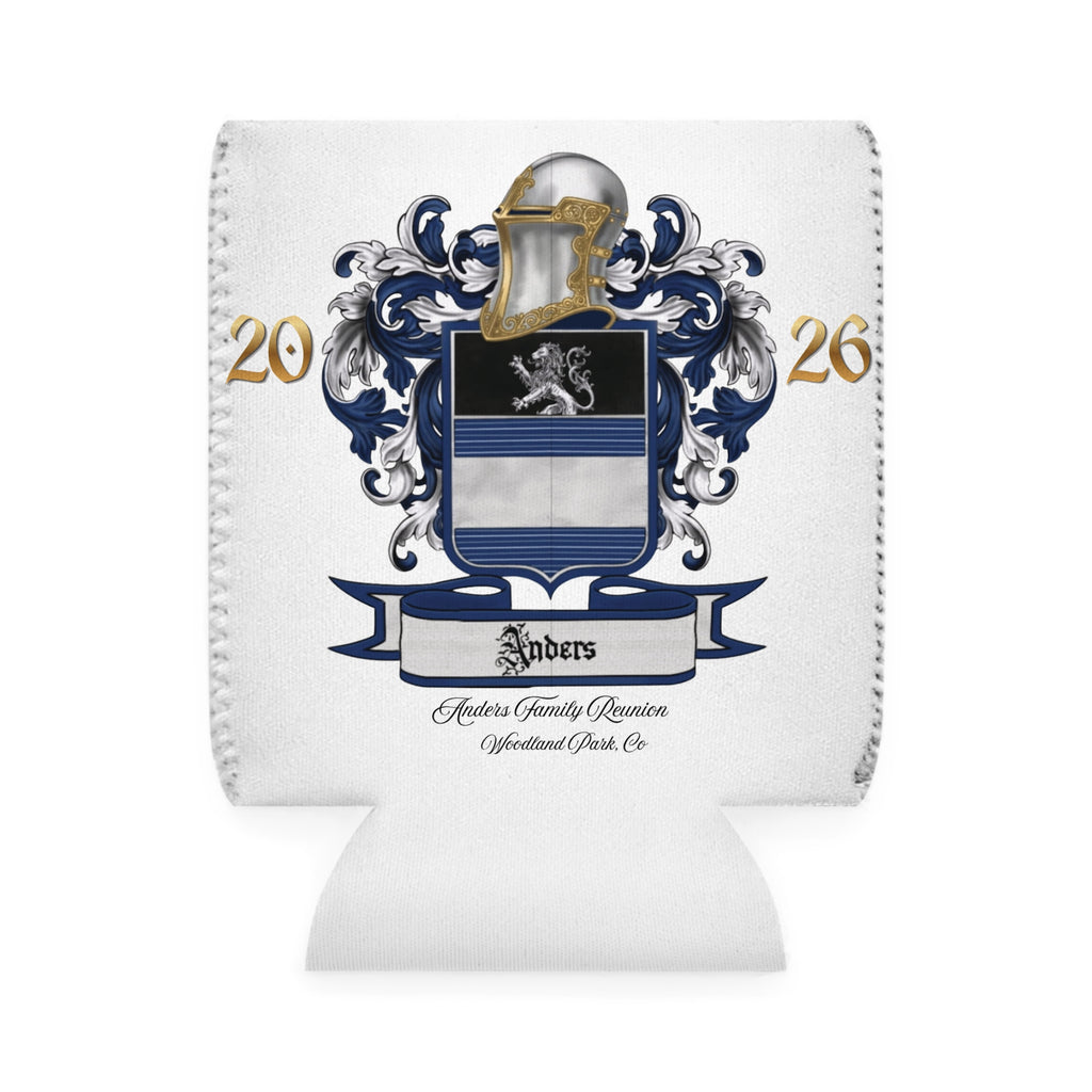 Anders Crest Can Cooler Sleeve- Koozie (Simple)