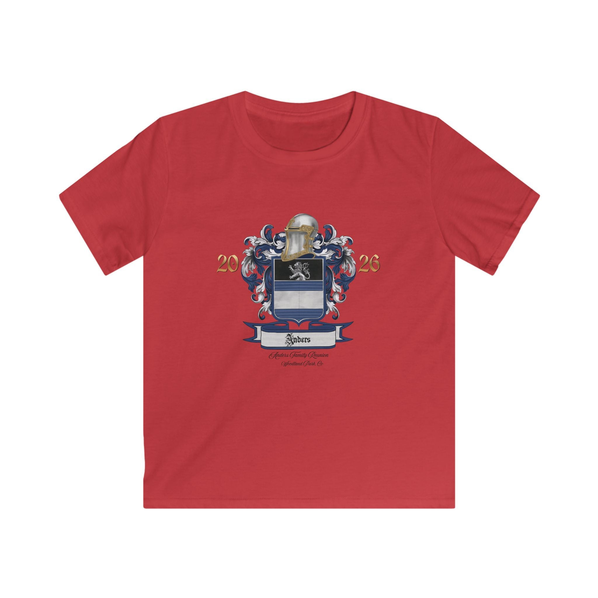 Anders Family Crest Kids Tee (simple)