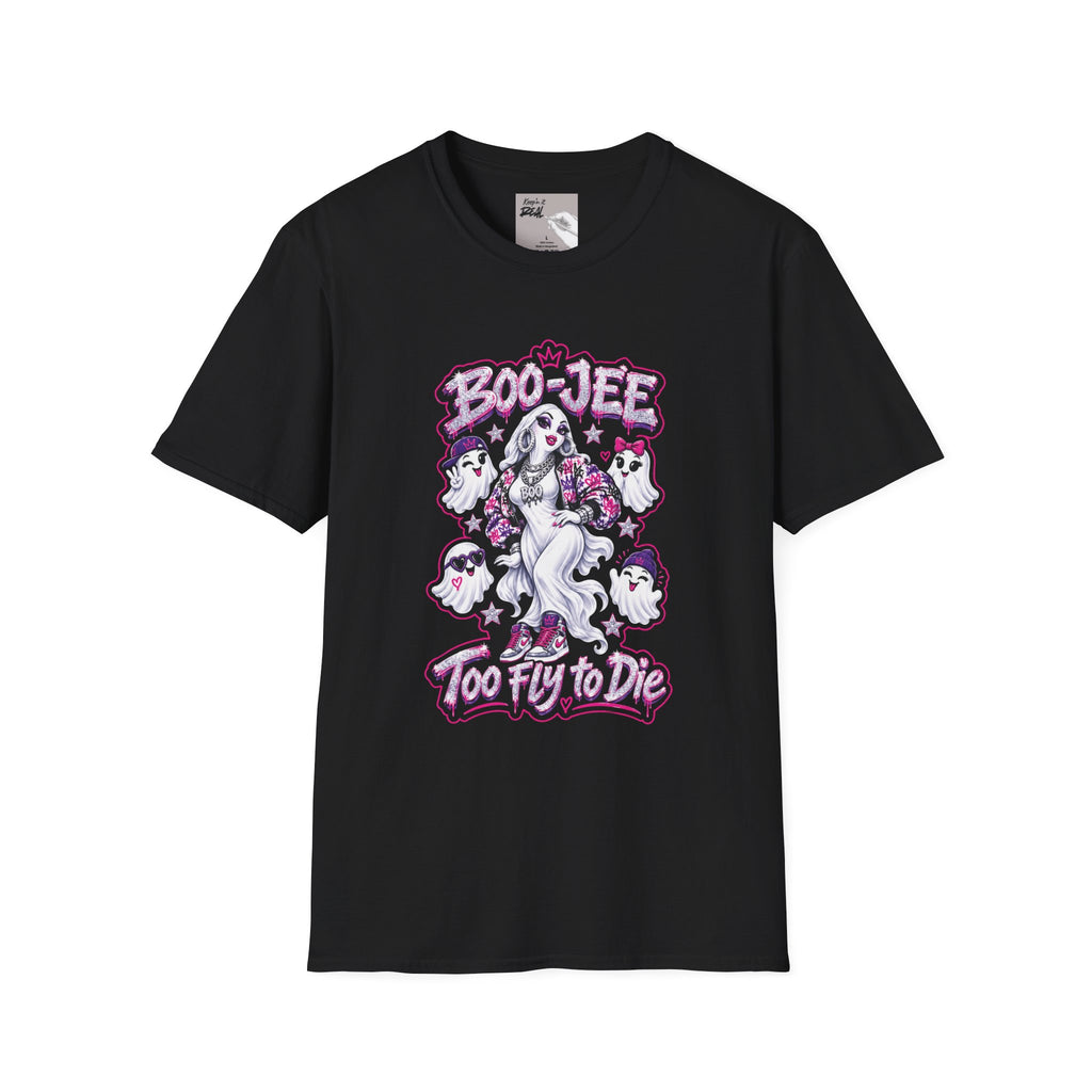 Boo-Jee Bling Ghost Halloween Tee | Keep’n It Real