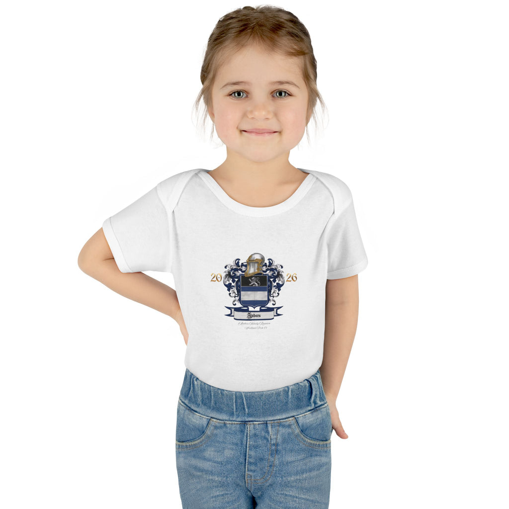 Infant Bodysuit Anders Family Crest - Baby Onesie (2026)