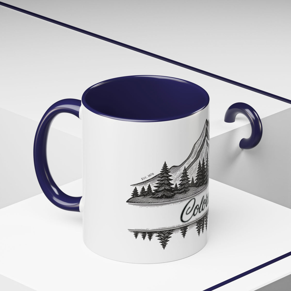 Colorado Mountain Coffee Mug — Scenic Woodland Travel Souvenir (11/15oz)