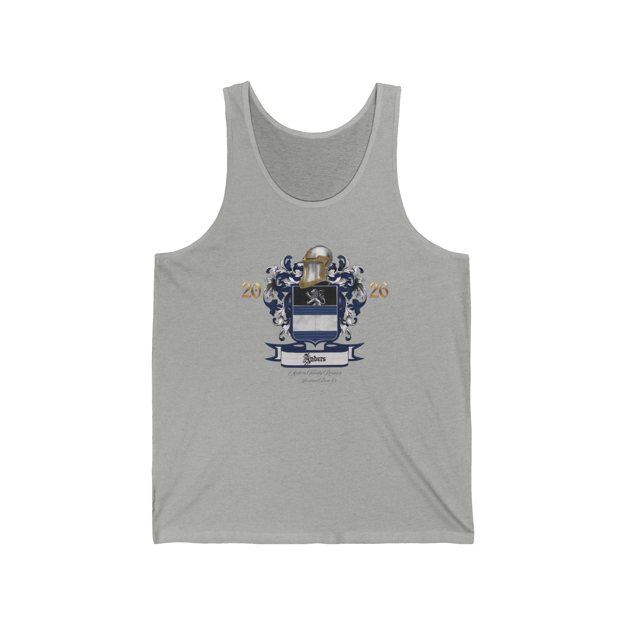 Anders Unisex Tank Top Jersey (simple)