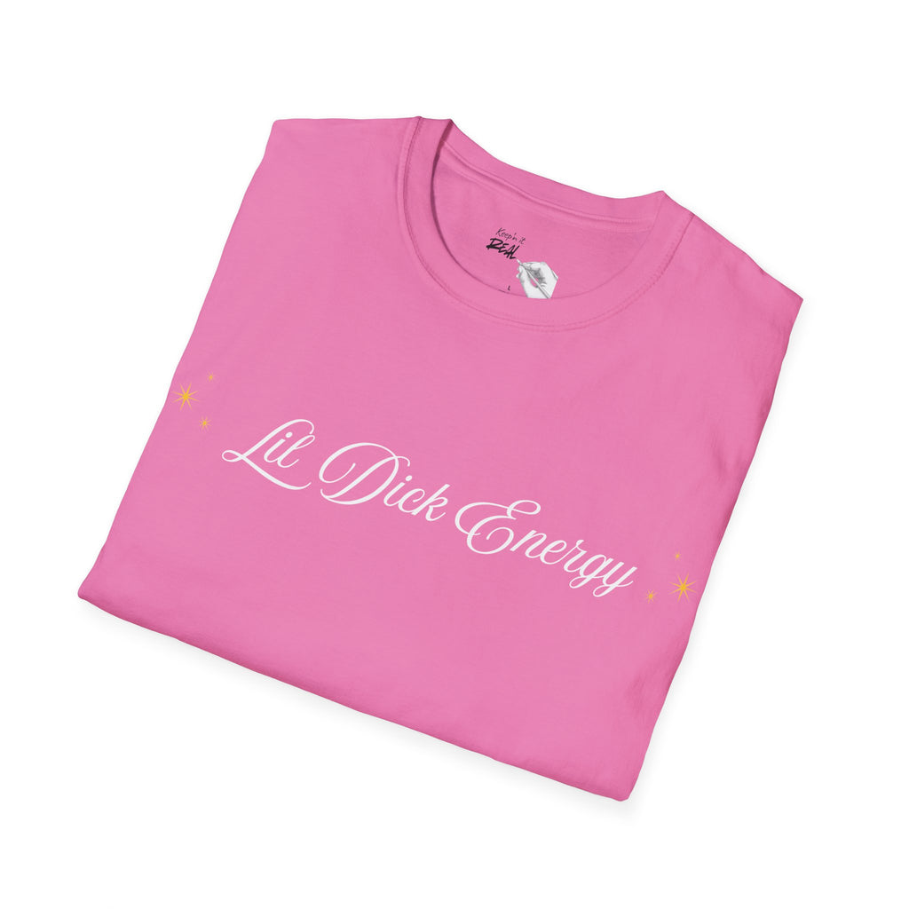 "Lil Dick Energy" Script Graphic Tee