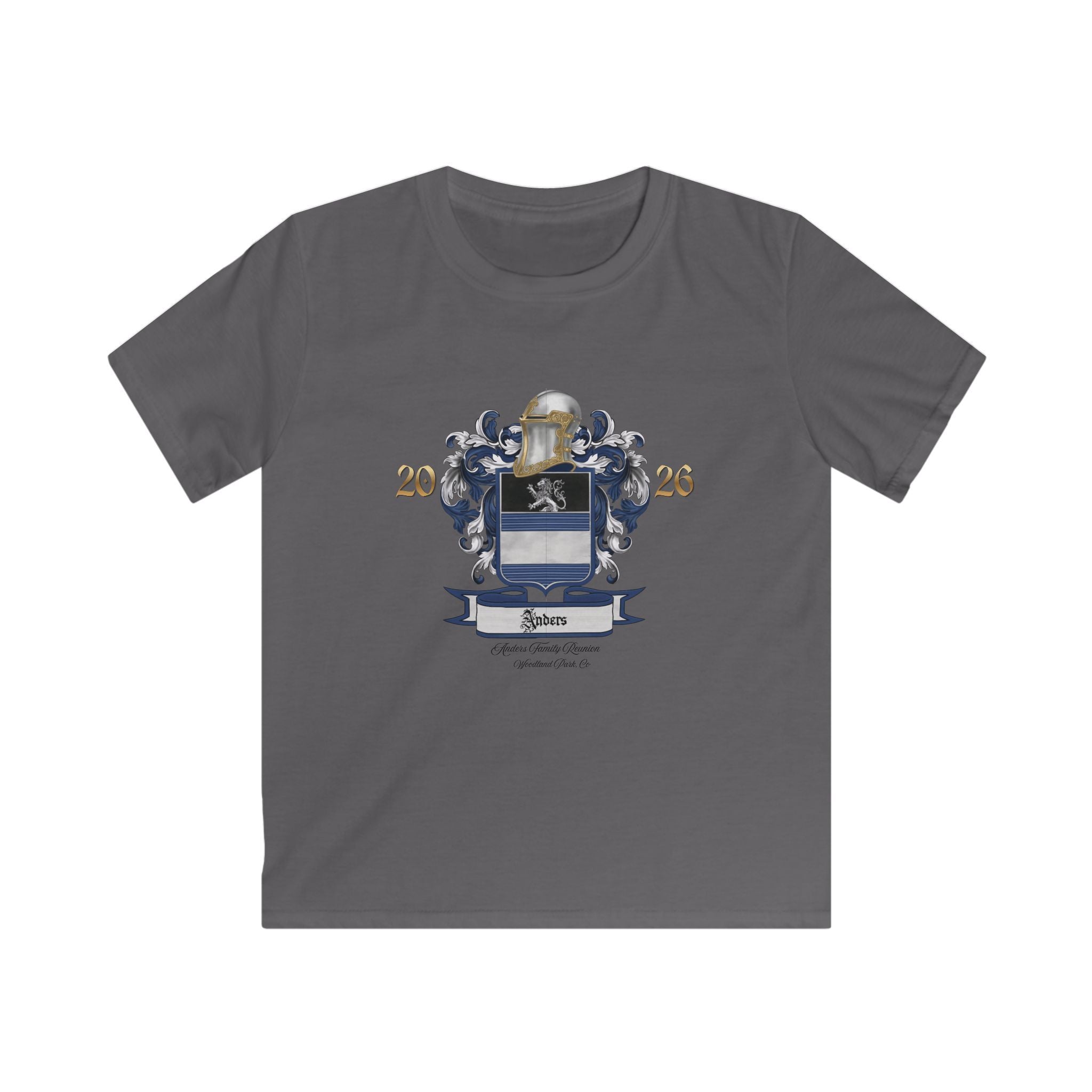 Anders Family Crest Kids Tee (simple)