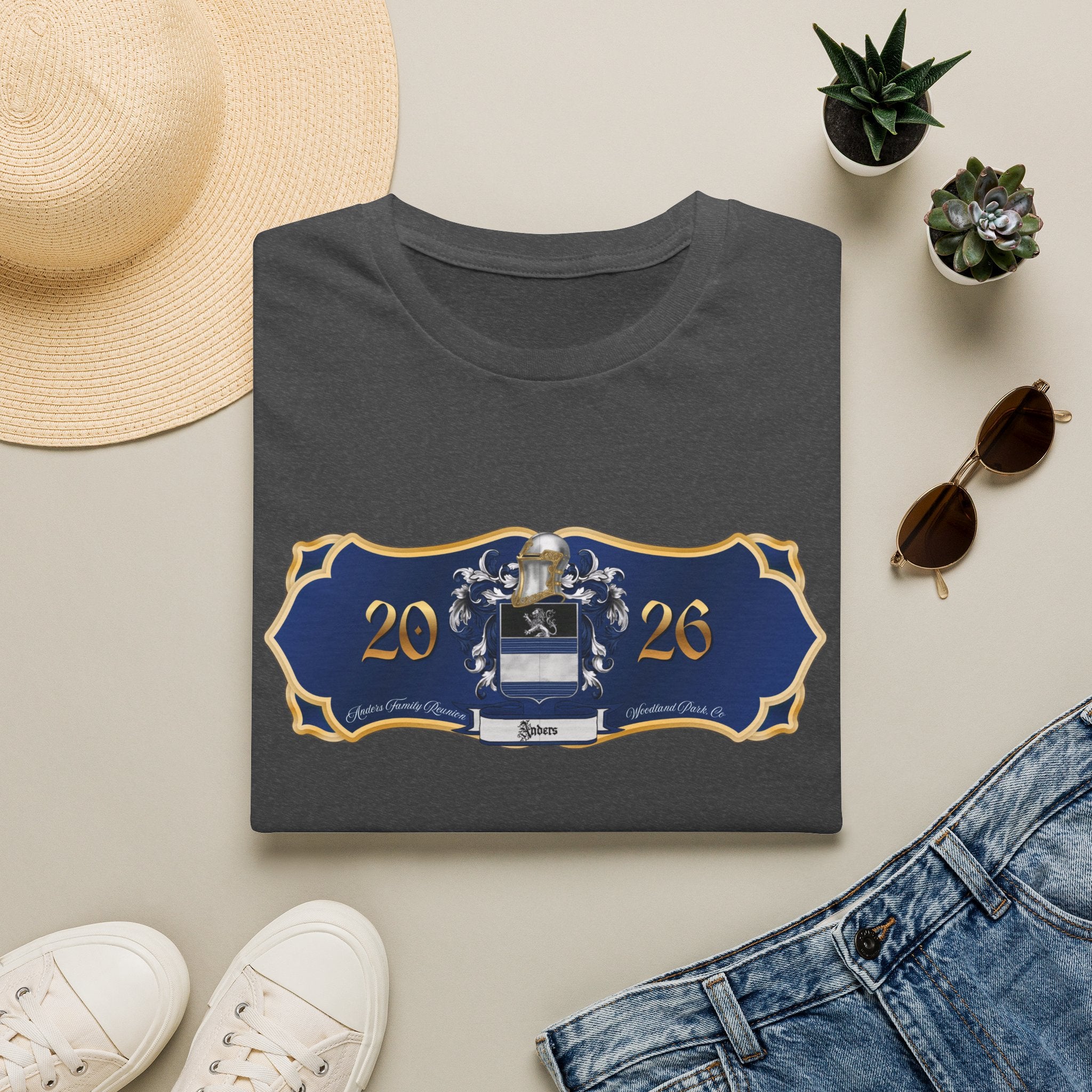Anders Family Crest T-Shirt Soft Cotton (original)