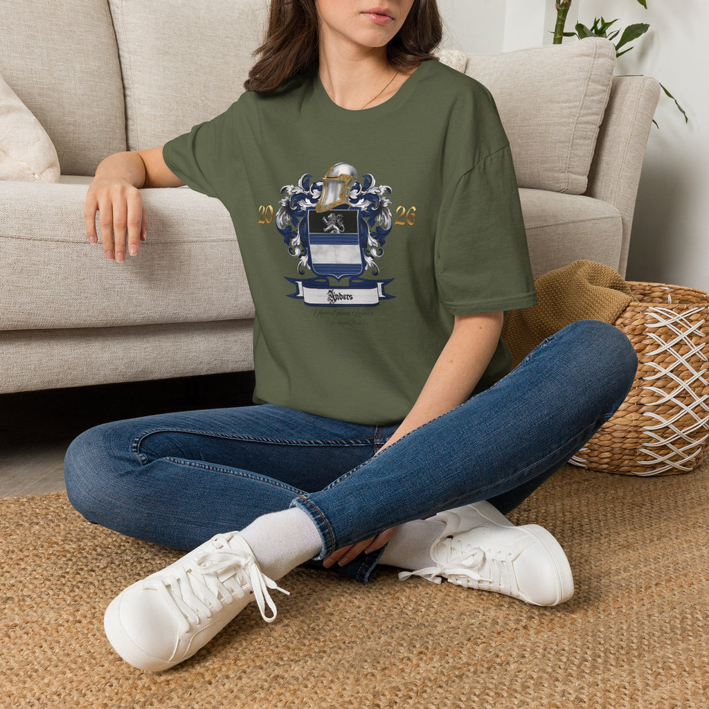 Anders Family Crest T-Shirt Soft Cotton (simple)