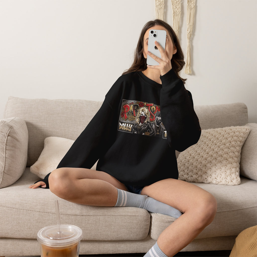 D.P. & T.S. Gangster Graffiti  2026 Tribune Crewneck Sweatshirt