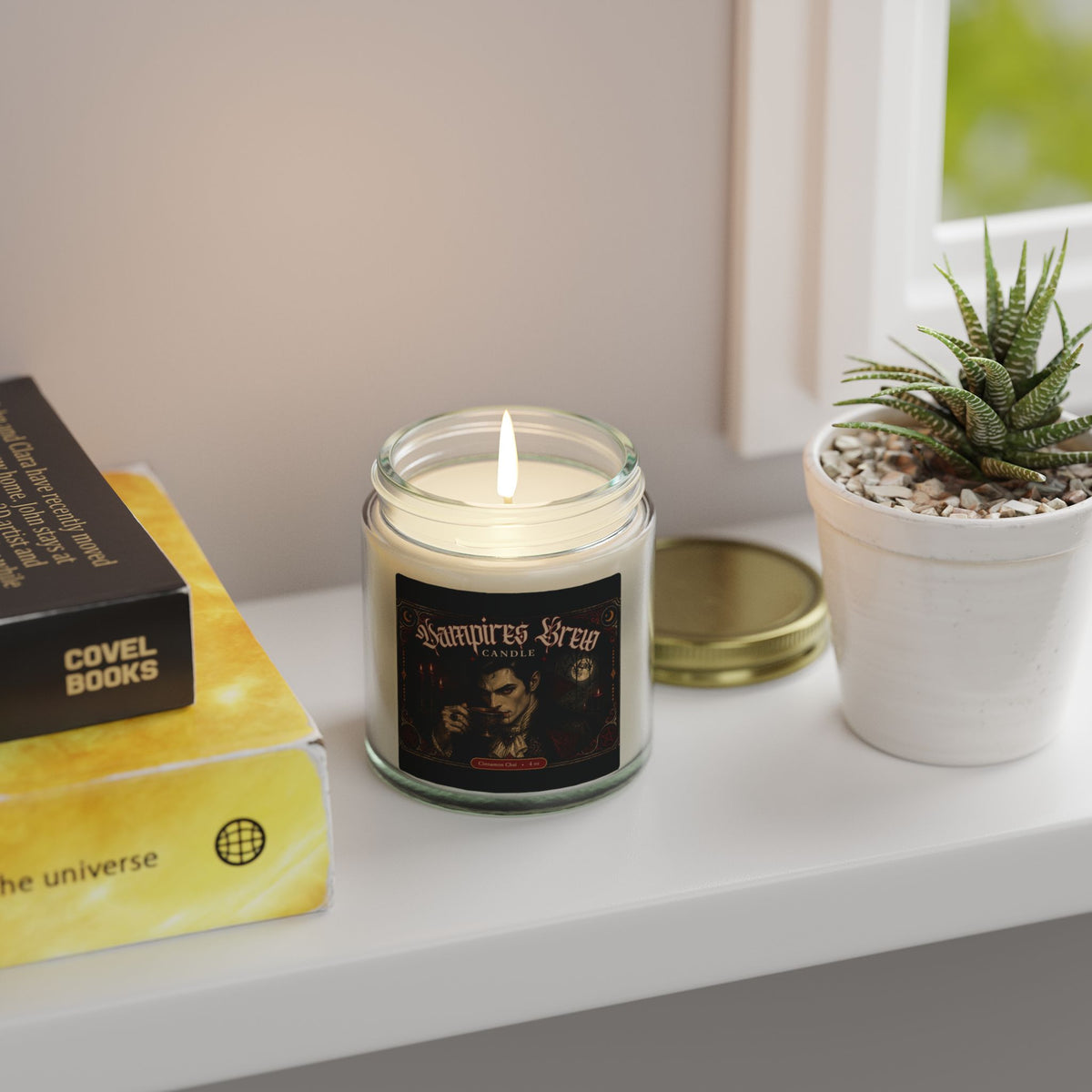 Vampire’s Brew Cinnamon Chai Scented Candle (4oz & 9oz)