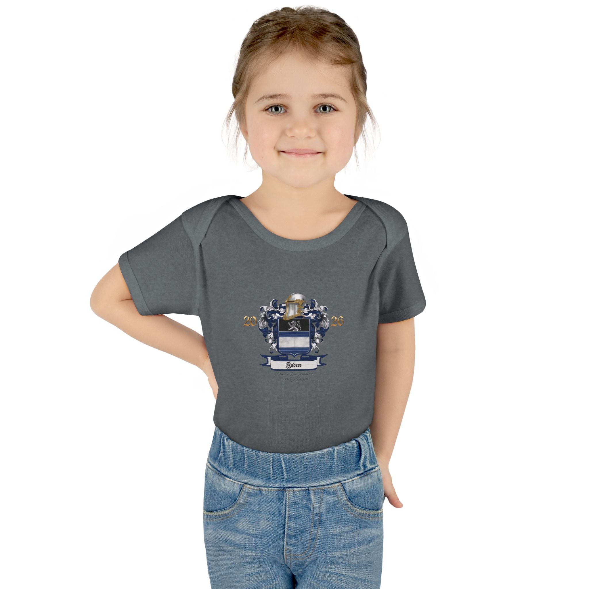 Infant Bodysuit Anders Family Crest - Baby Onesie (2026)