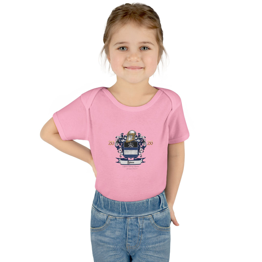 Infant Bodysuit Anders Family Crest - Baby Onesie (2026)