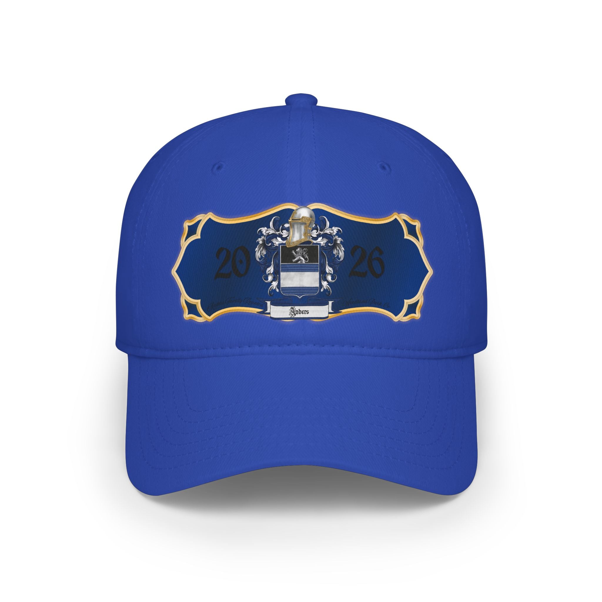2026 Anders Family Crest Baseball Cap - Personalized Heritage Low Profile Hat