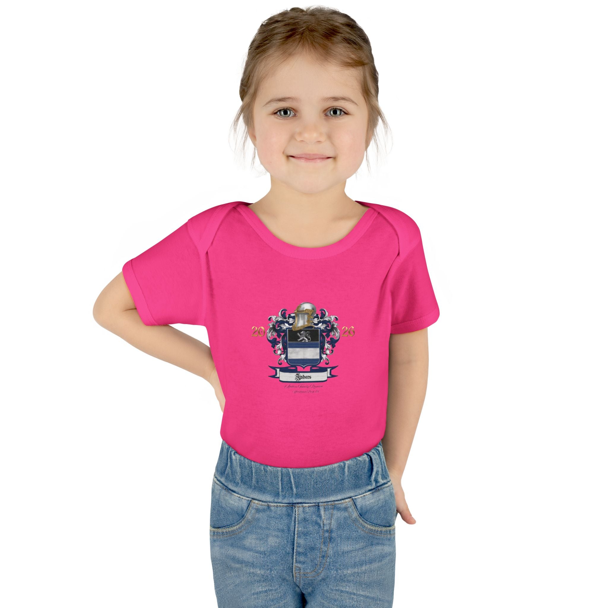 Infant Bodysuit Anders Family Crest - Baby Onesie (2026)