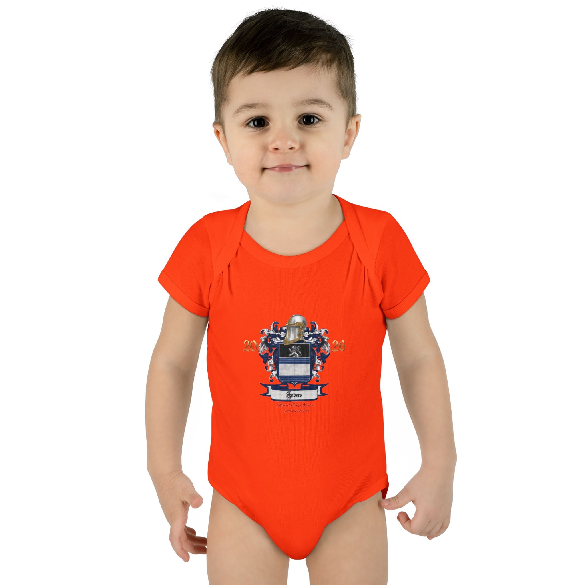 Infant Bodysuit Anders Family Crest - Baby Onesie (2026)