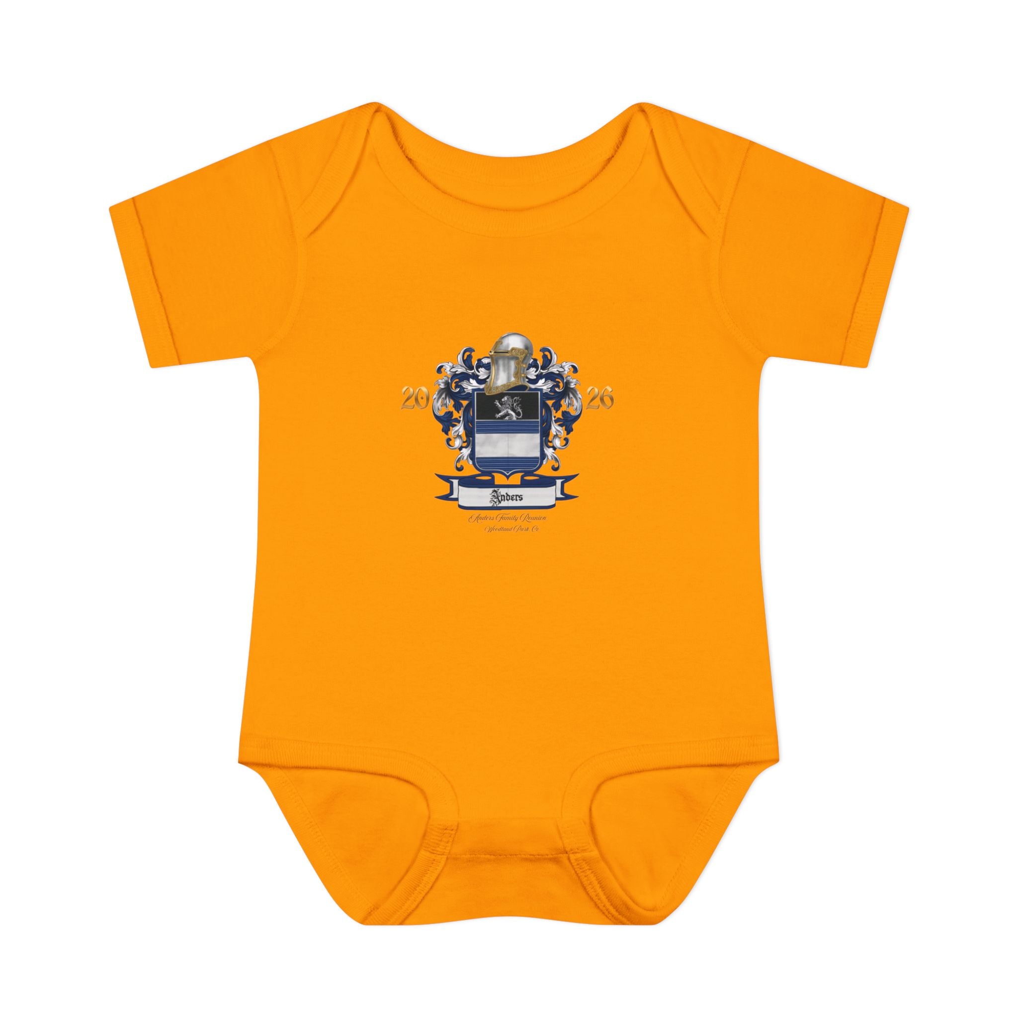 Infant Bodysuit Anders Family Crest - Baby Onesie (2026)
