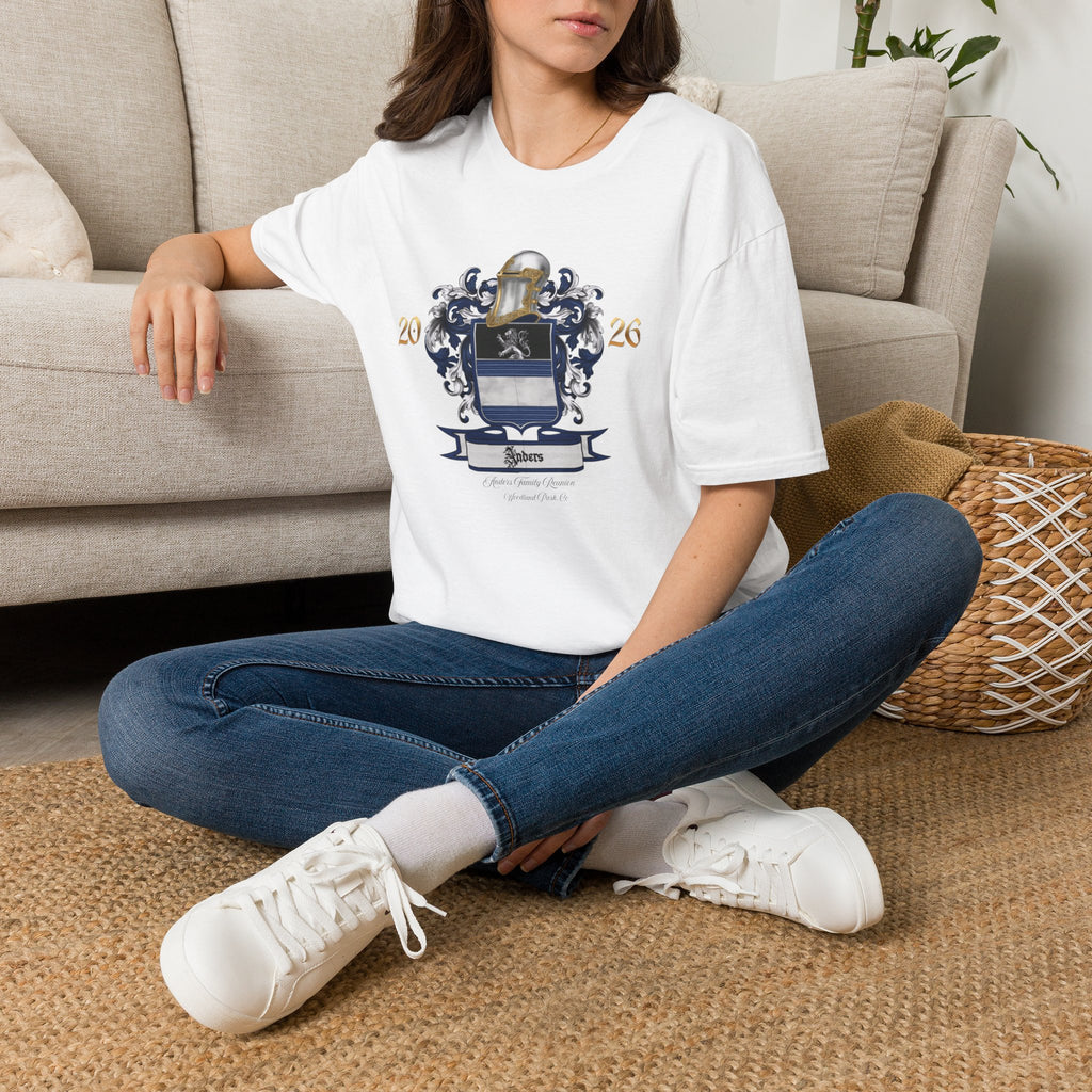 Anders Family Crest T-Shirt Soft Cotton (simple)