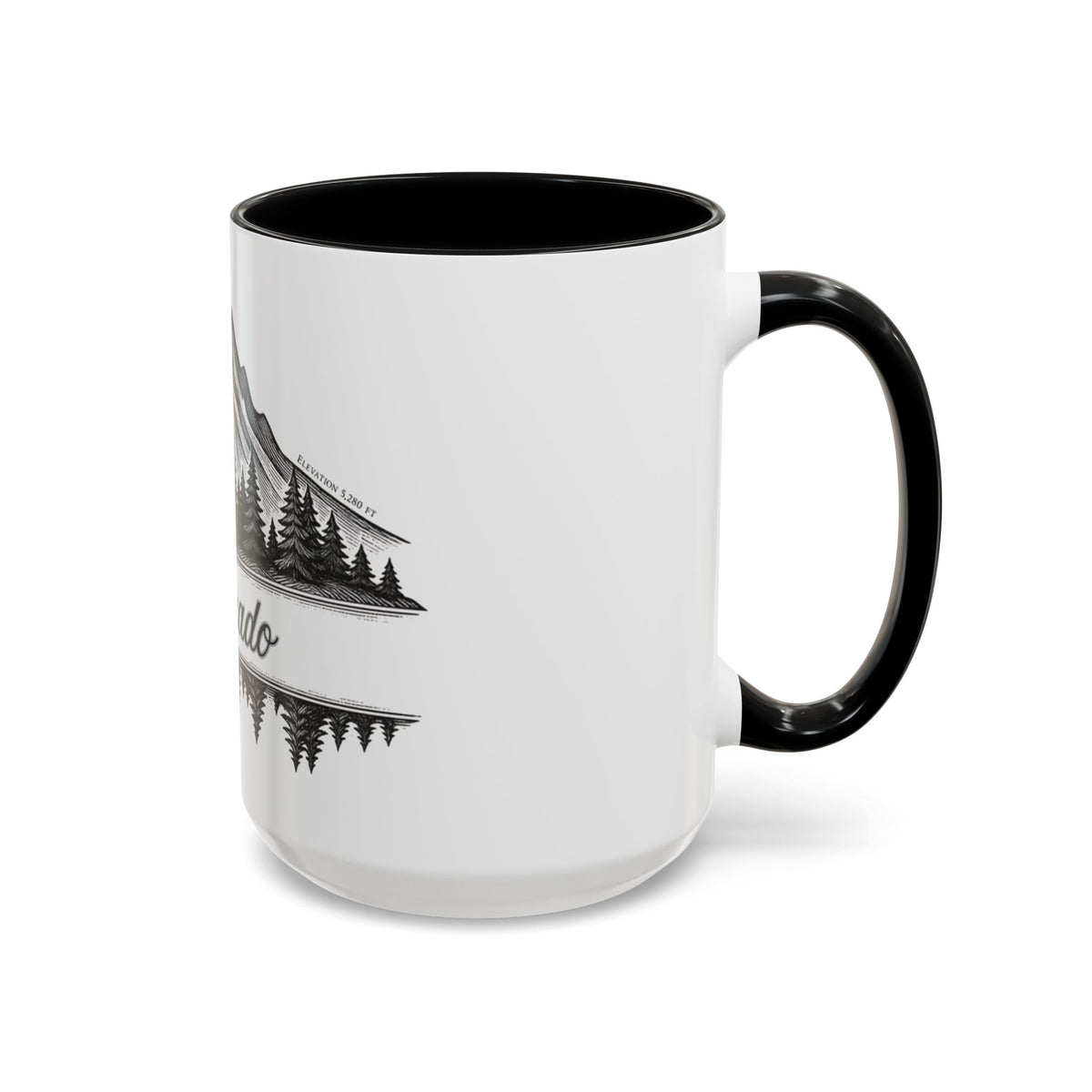 Colorado Mountain Coffee Mug — Scenic Woodland Travel Souvenir (11/15oz)