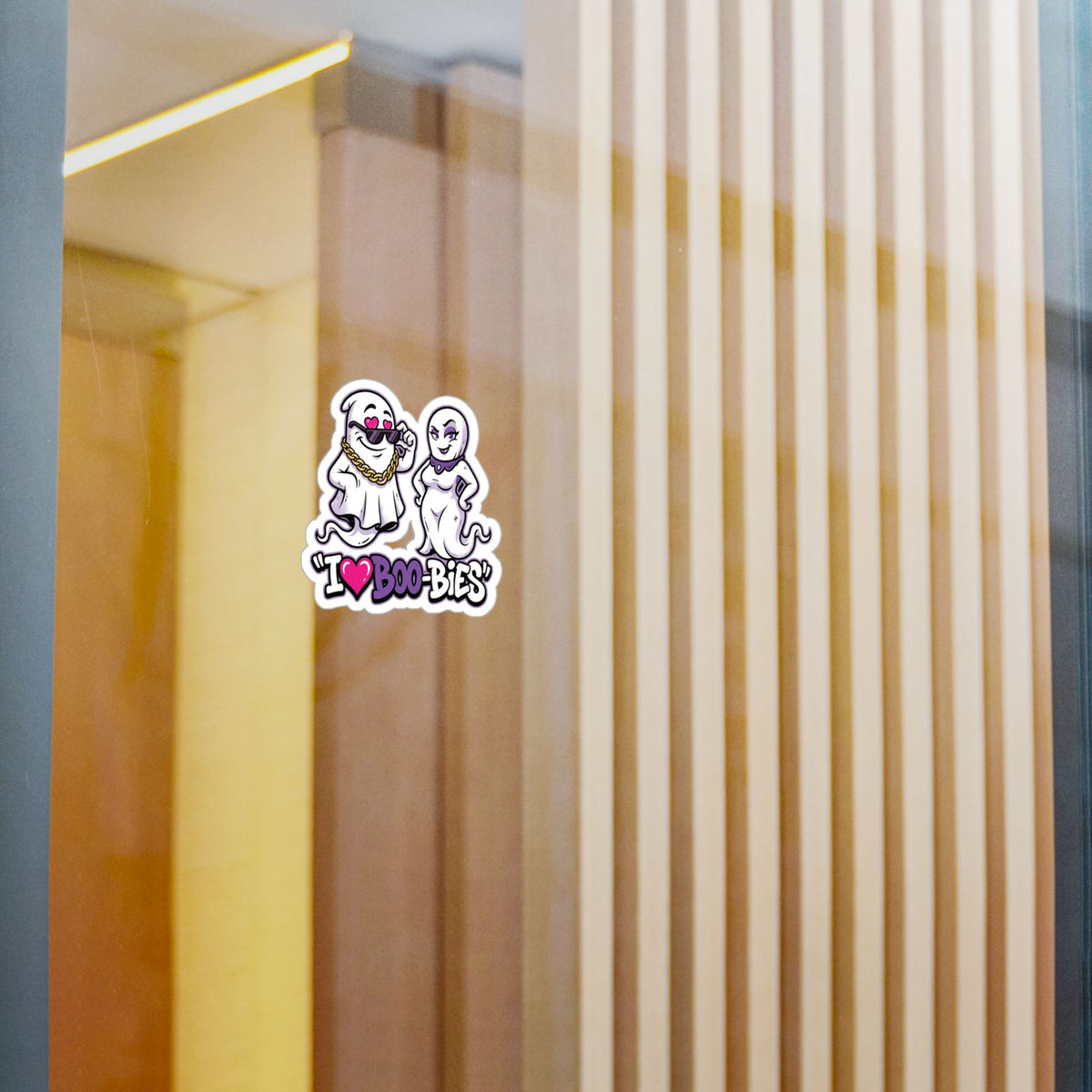 I💜Boo-bies Ghost Halloween Decal Sticker- Keep'n It Real