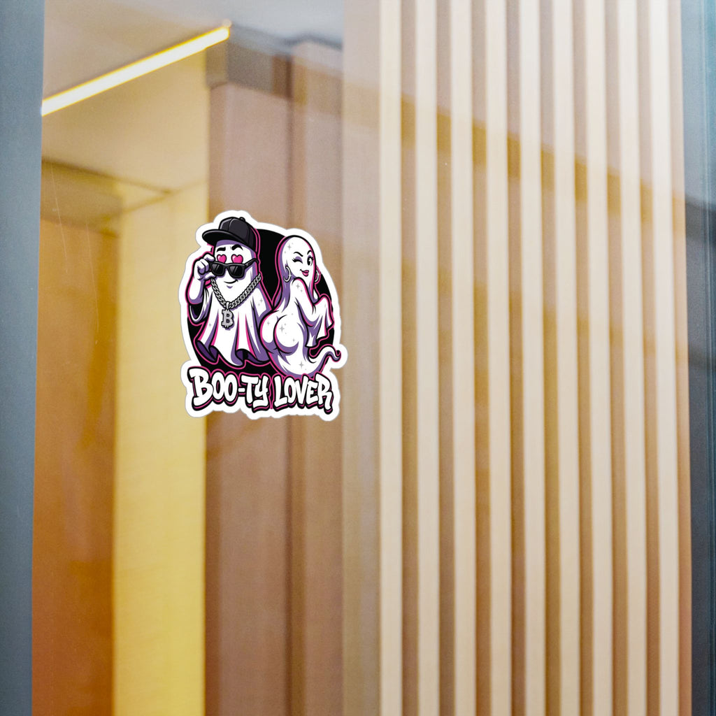 Boo-ty Lover Ghost Halloween Decal Sticker- Keep'n It Real
