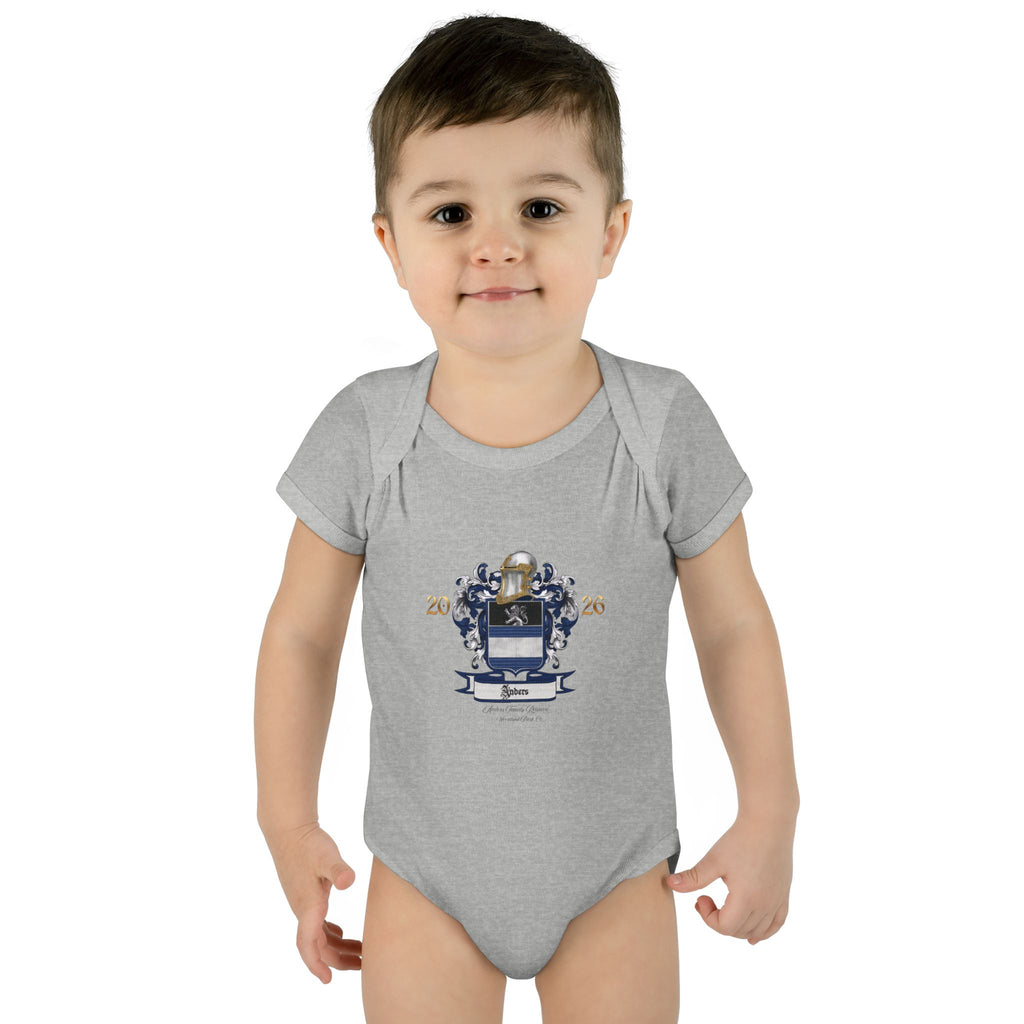 Infant Bodysuit Anders Family Crest - Baby Onesie (2026)