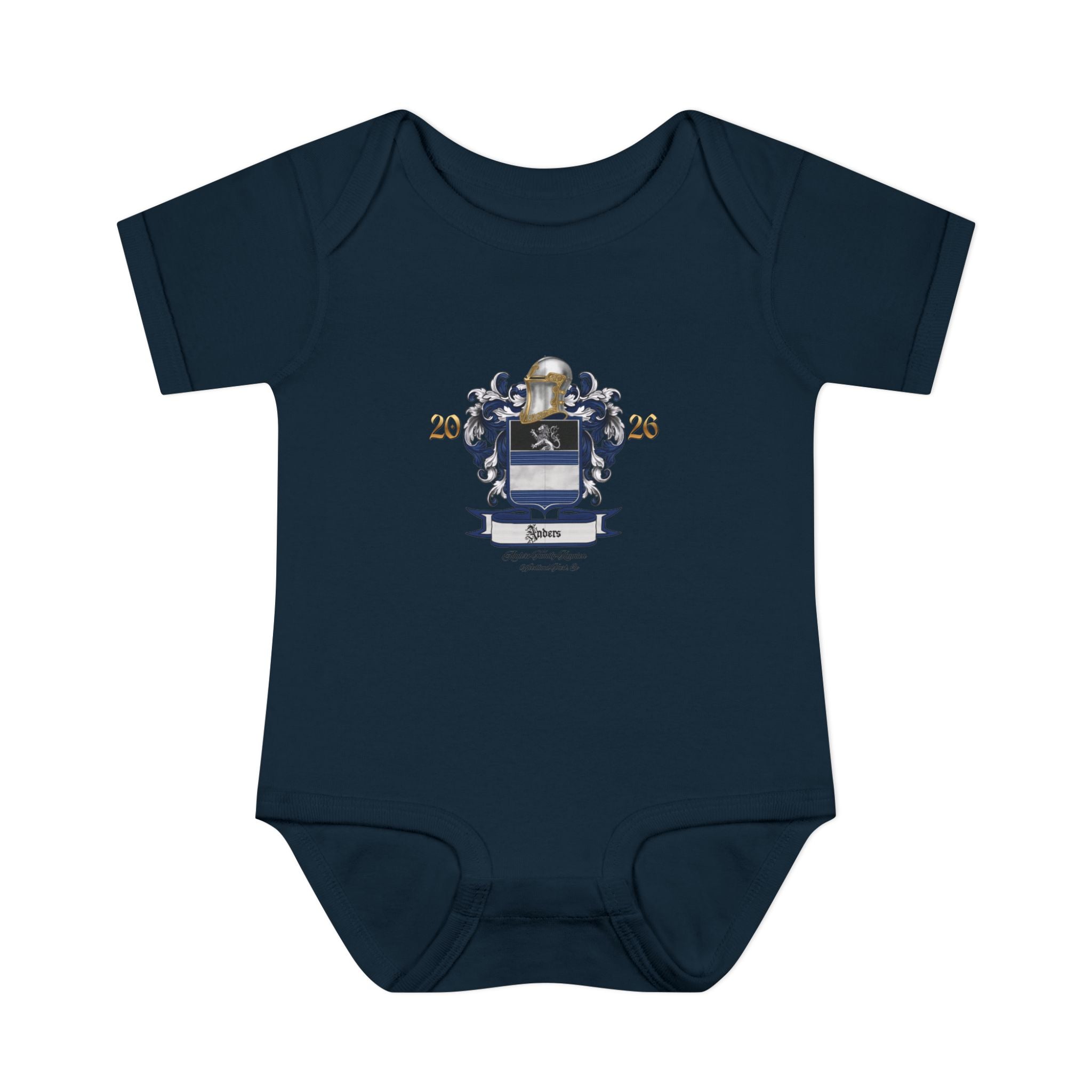 Infant Bodysuit Anders Family Crest - Baby Onesie (2026)