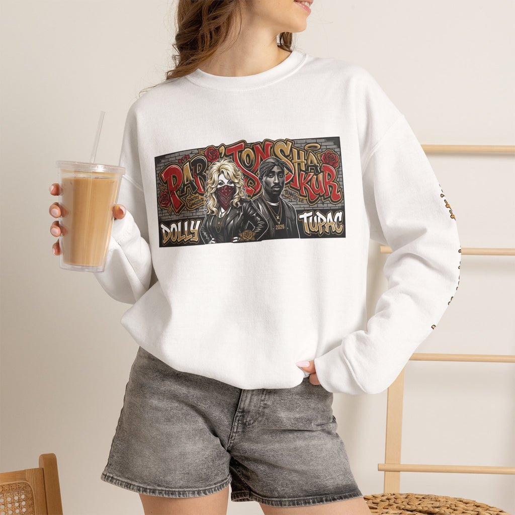 D.P. & T.S. Gangster Graffiti  2026 Tribune Crewneck Sweatshirt