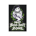 No Boo-Shit Zone Ghost 2 Halloween Decal Sticker- Keep'n It Real