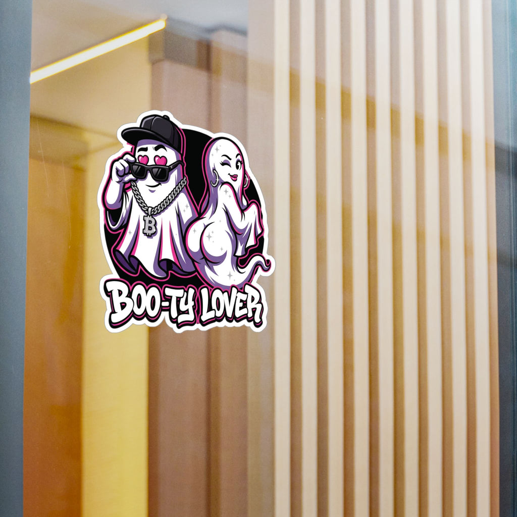 Boo-ty Lover Ghost Halloween Decal Sticker- Keep'n It Real