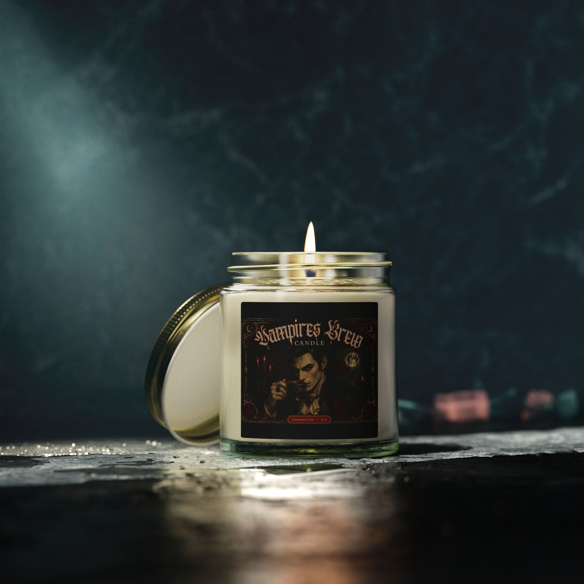 Vampire’s Brew Cinnamon Chai Scented Candle (4oz & 9oz)