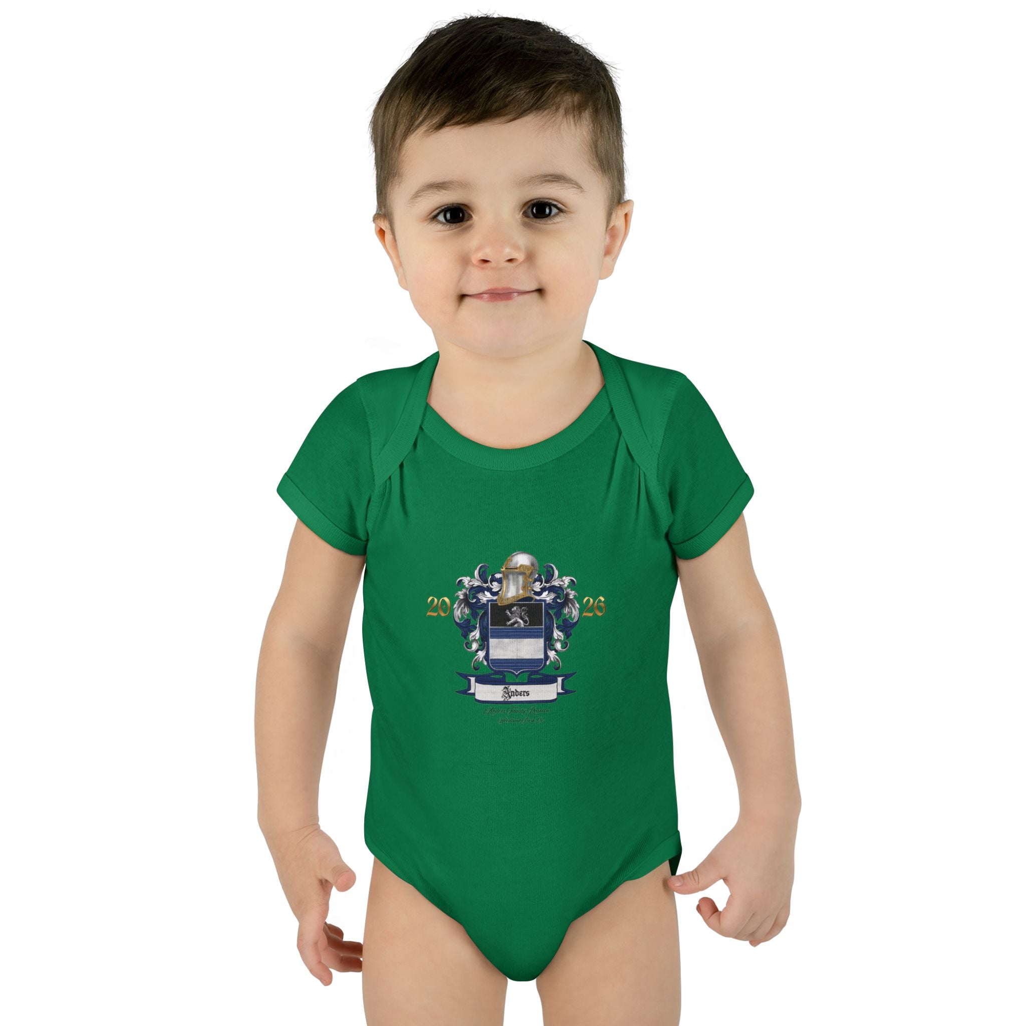 Infant Bodysuit Anders Family Crest - Baby Onesie (2026)