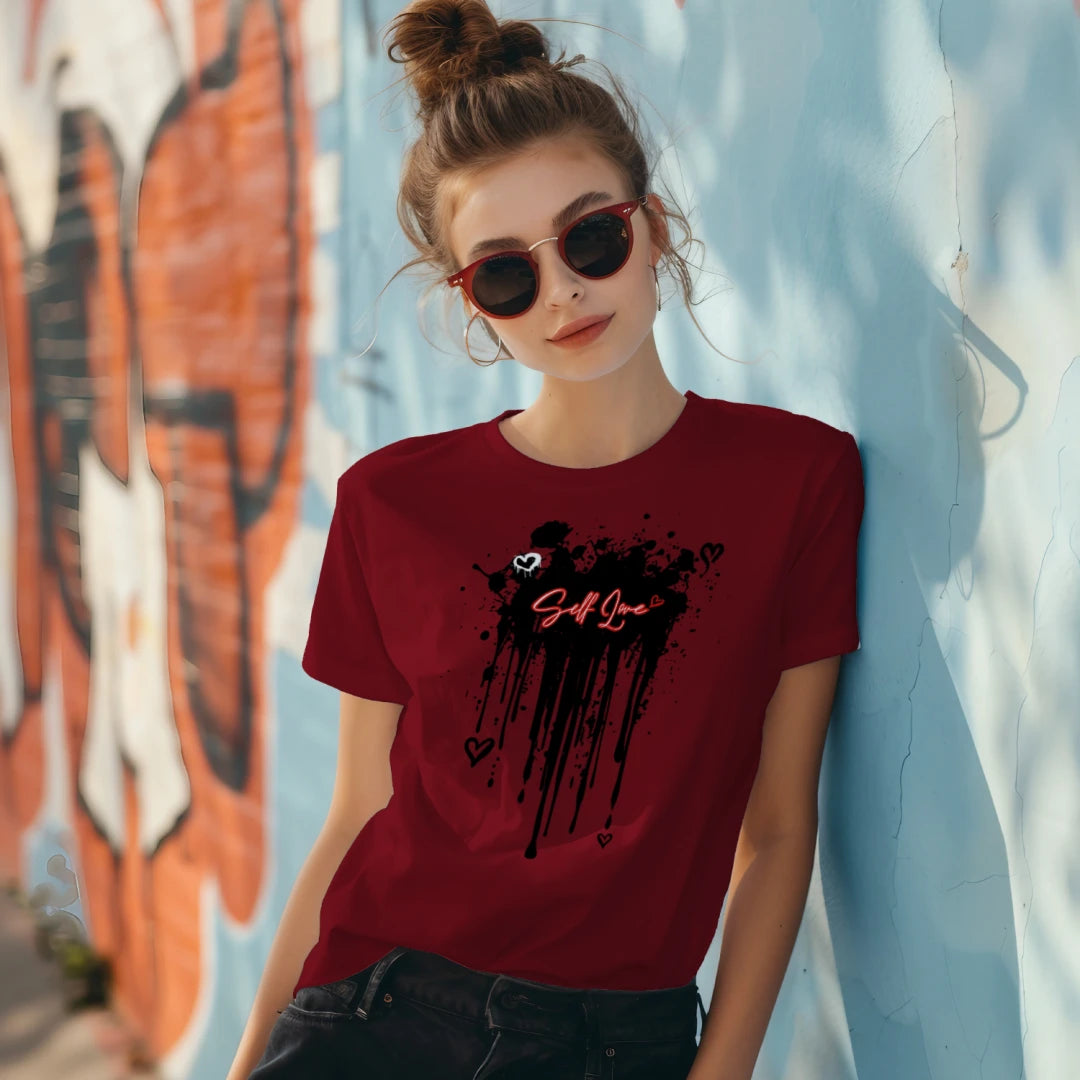 "Self Love" Splatter (DTF)Tshirt
