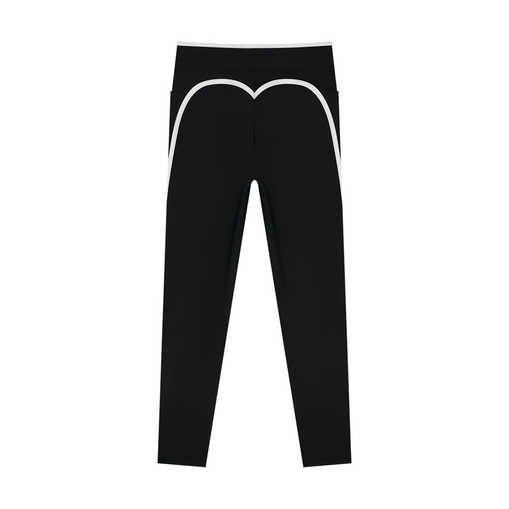 Queen with Crown Drip Women’s Color Block Yoga Leggings